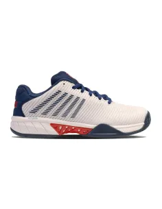 Kswiss Hypercourt Express 2 Blanco Azul Marino | Ofertas de pádel